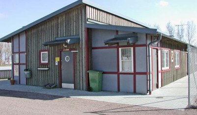 Klubbhuset, norrgavel